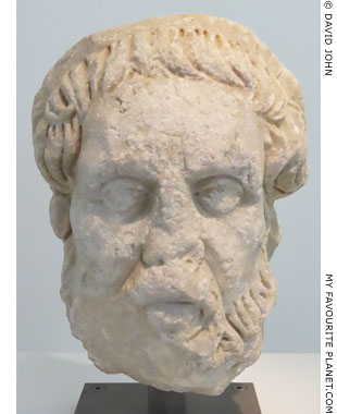 A portrait head of Homer from the Acropolis, Athens at My Favourite Planet A portrait head of Homer from the Acropolis, Athens at My Favourite Planet