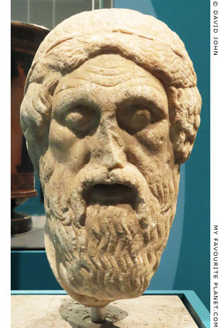 Head of Homer of the Epimenides type in Munich at My Favourite Planet