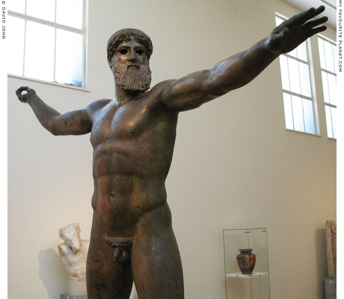 The Artemision Bronze statue of Zeus or Poseidon at My Favourite Planet