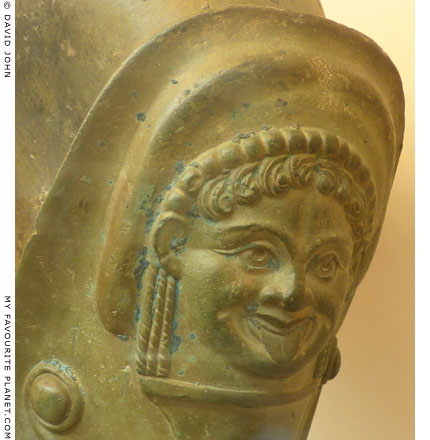 Bronze Gorgoneion from Taranto, Italy