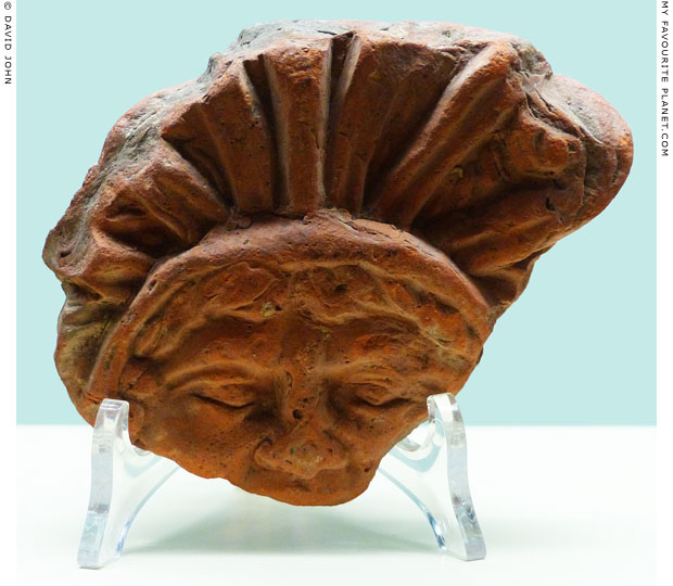 Terracotta Gorgoneion antefix from Mediolanum at My Favourite Planet