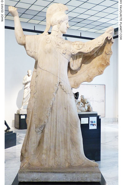 Statue of Athena from the Villa of the Papyri, Herculaneum at My Favourite Planet Statue of Athena from the Villa of the Papyri, Herculaneum at My Favourite Planet