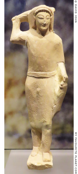 A statuette of Herakles-Melqart from Cyprus at My Favourite Planet
