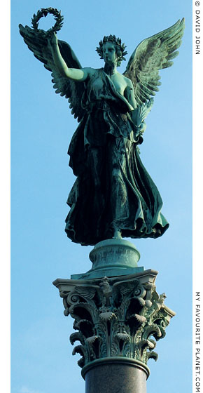 The Friedenssäule statue of Victoria in Kreuzberg, Berlin at My Favourite Planet