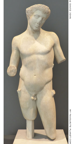 Marble statue of Pan, Palazzo Massimo, Rome at My Favourite Planet
