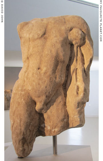Torso of a statuette of Pan from from Thasos at My Favourite Planet