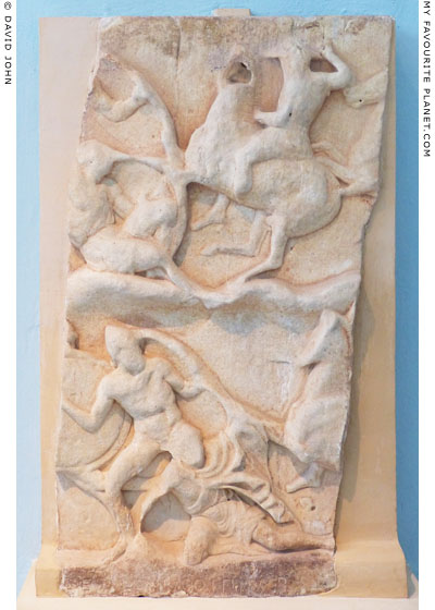 The Pythodoros relief, Eleusis Archaeological Museum at My Favourite Planet